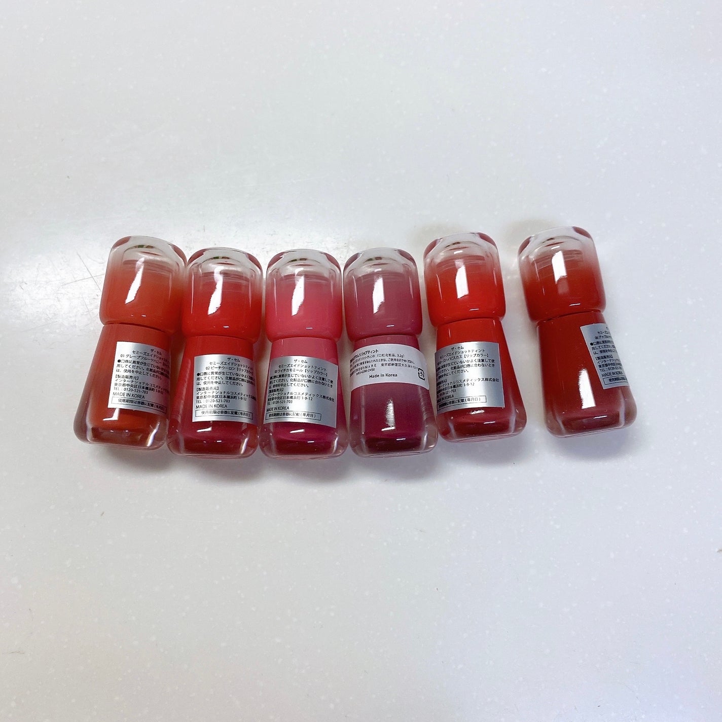 セミーズ エイド ショット ティント/the SAEM/リップティントを使ったクチコミ(3枚目)