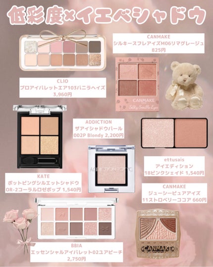 ジューシーピュアアイズ/キャンメイク/アイシャドウパレットを使ったクチコミ(2枚目)