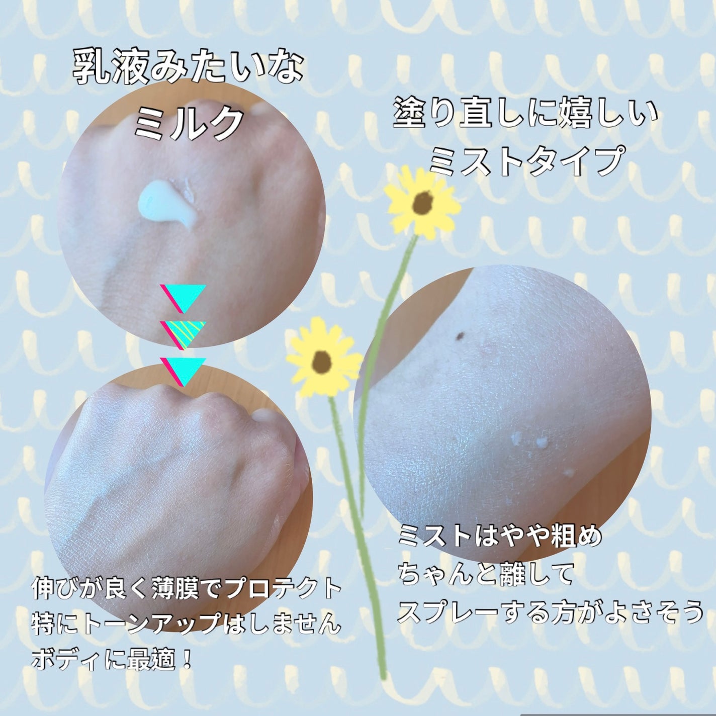 ニベアUV ディーププロテクト&ケア ミルクミスト/ニベア/日焼け止めミスト・スプレーを使ったクチコミ(2枚目)