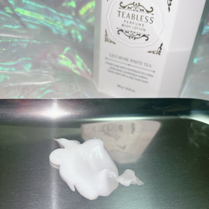 パフュームボディローション リリィムスクホワイトティー/TEABLESS/ボディローションを使ったクチコミ(2枚目)