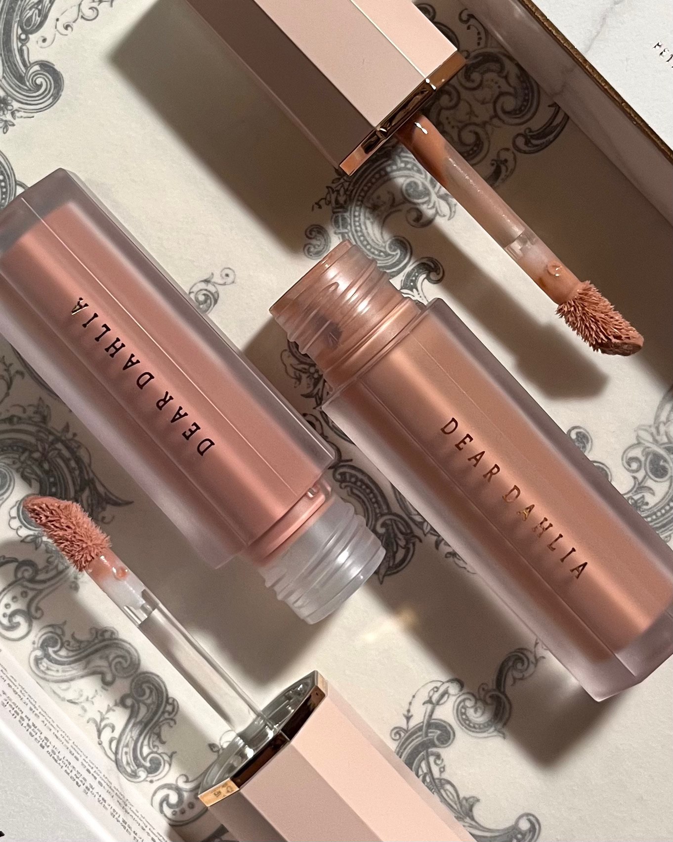 ペタルドロップリキッドブラッシャー/DEAR DAHLIA/リキッドチークを使ったクチコミ（1枚目）