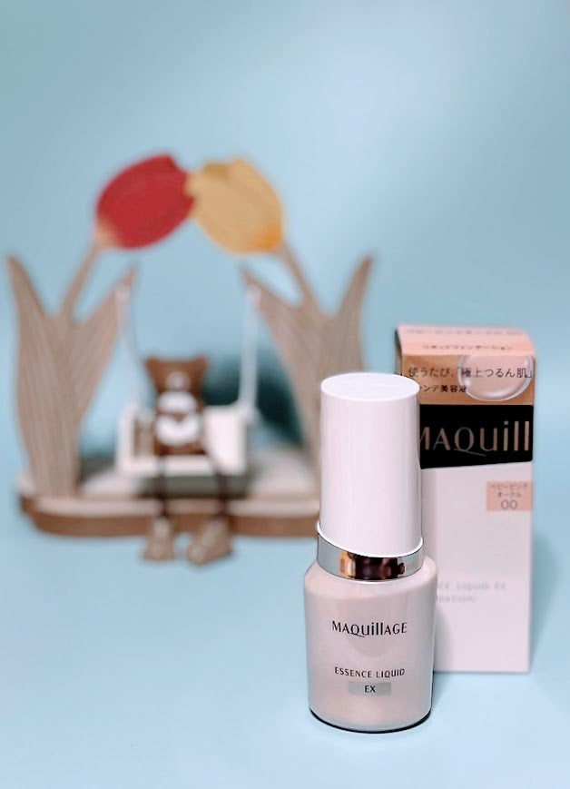 エッセンスリキッド EX/マキアージュ/リキッドファンデーションを使ったクチコミ(1枚目)