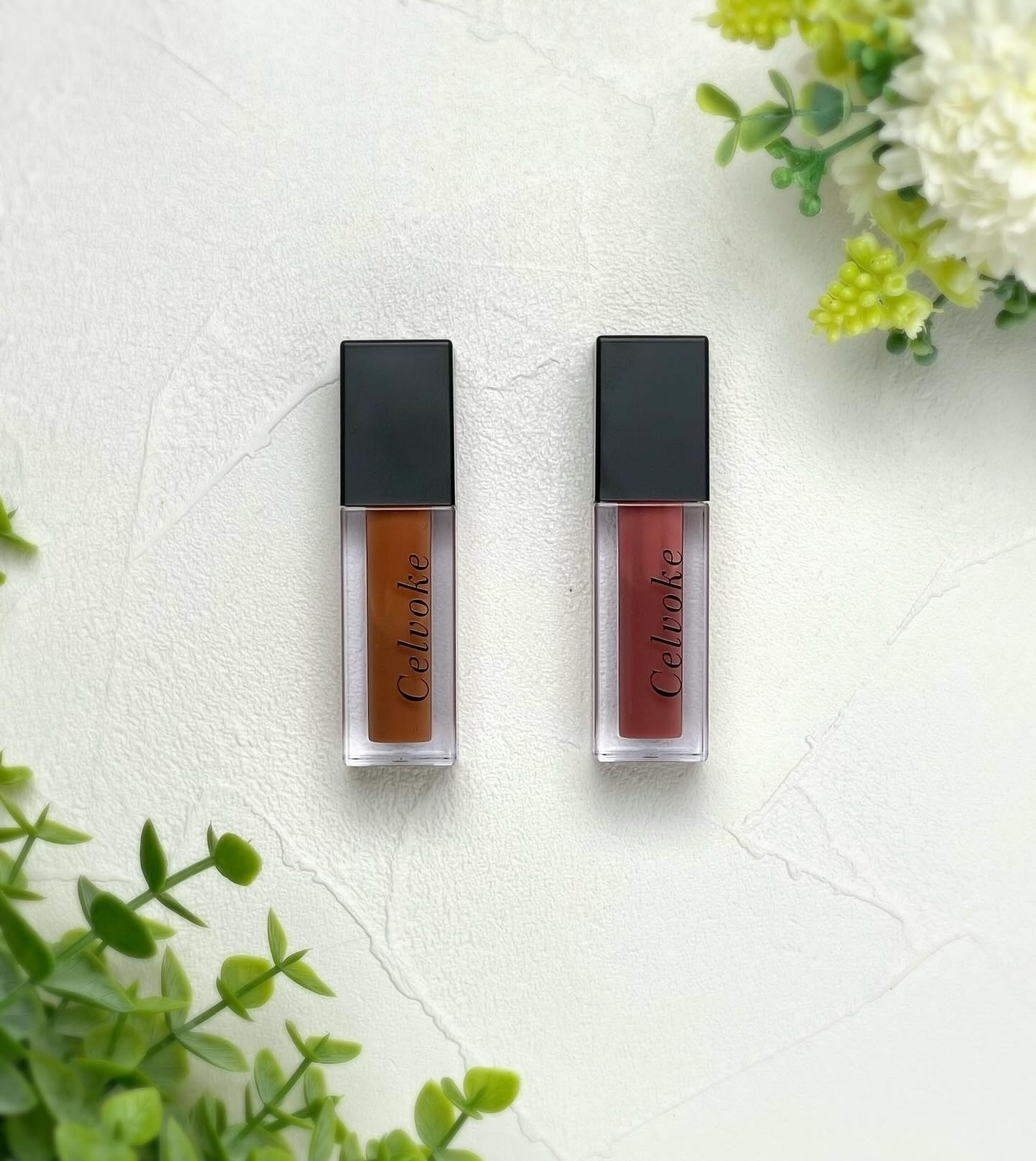 セルヴォーク モイステン リップドロップ 05 Allure Flavor/Celvoke/リップグロスを使ったクチコミ（2枚目）