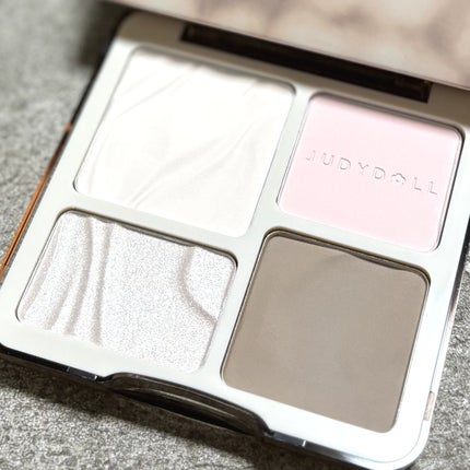 JUDYDOLL メリハリマスターパレット/JUDYDOLL/パウダーハイライトを使ったクチコミ(5枚目)