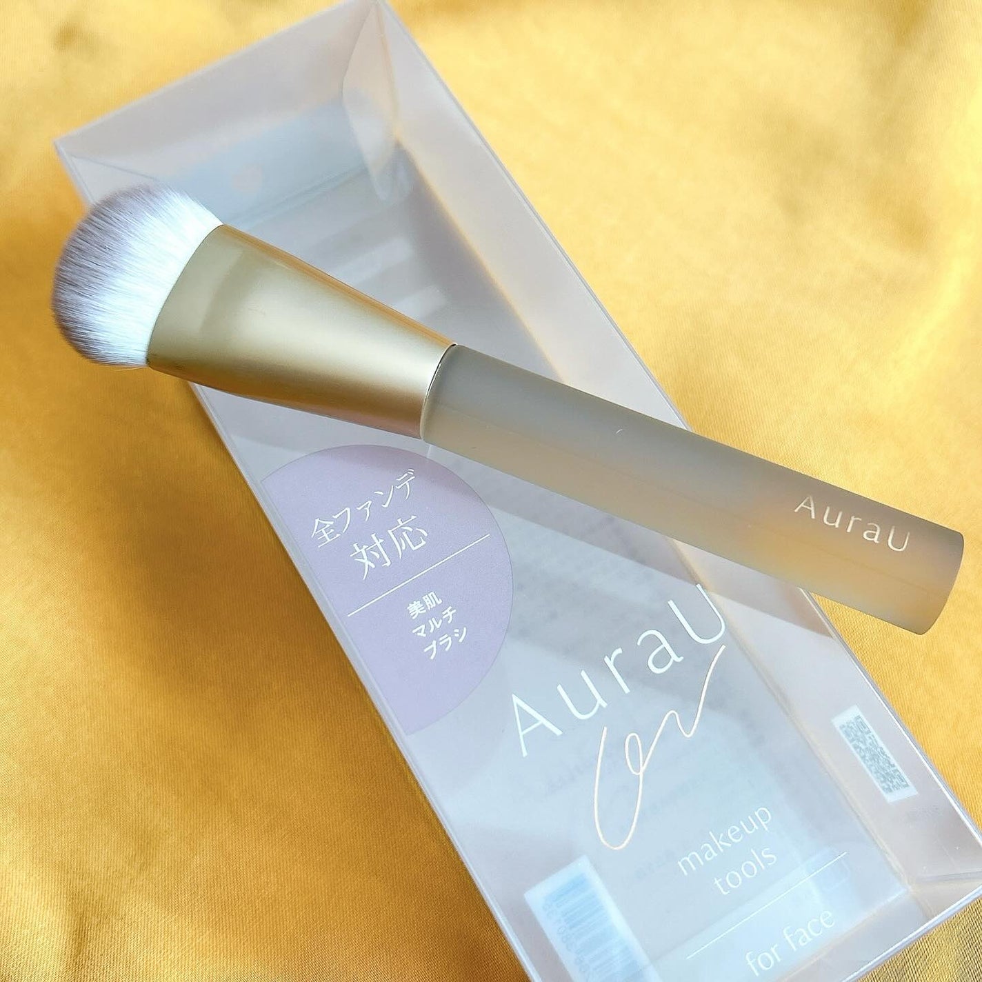 美肌マルチブラシ ARU-03/Aura U/メイクブラシを使ったクチコミ(1枚目)