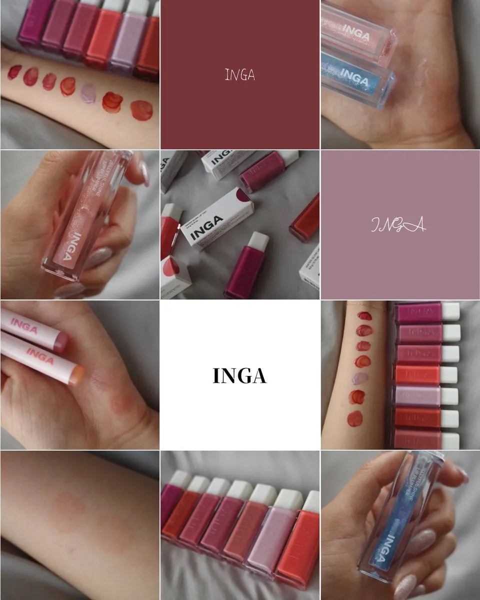 ウォーターグローリップティント/INGA/リップティントを使ったクチコミ（2枚目）