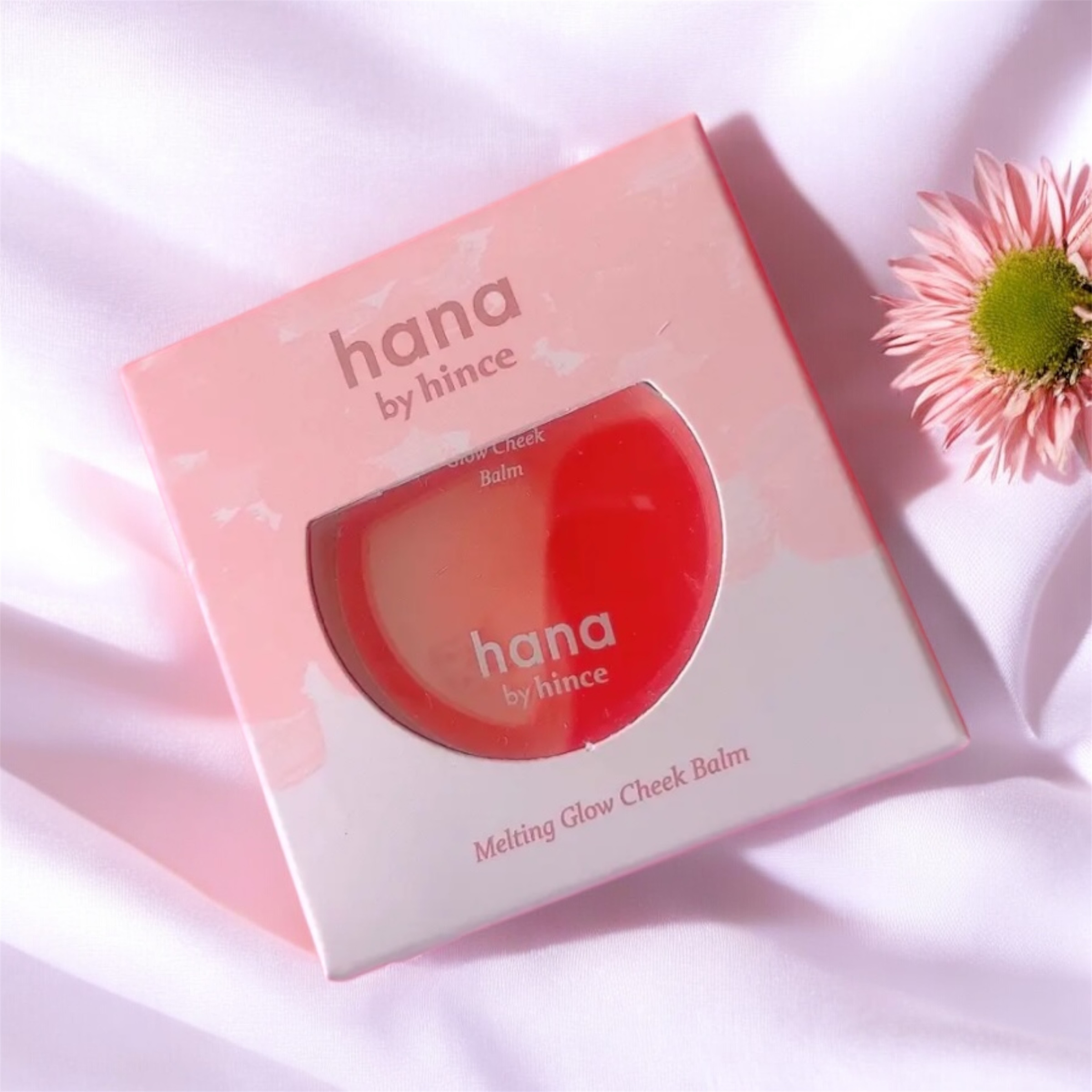 メルティンググロウチークバーム/hana by hince/ジェル・クリームチークを使ったクチコミ（1枚目）