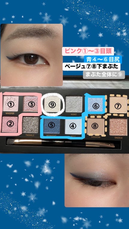 エクスプローラ12色 動物アイシャドウパレット/PERFECT DIARY/アイシャドウパレットを使ったクチコミ(2枚目)