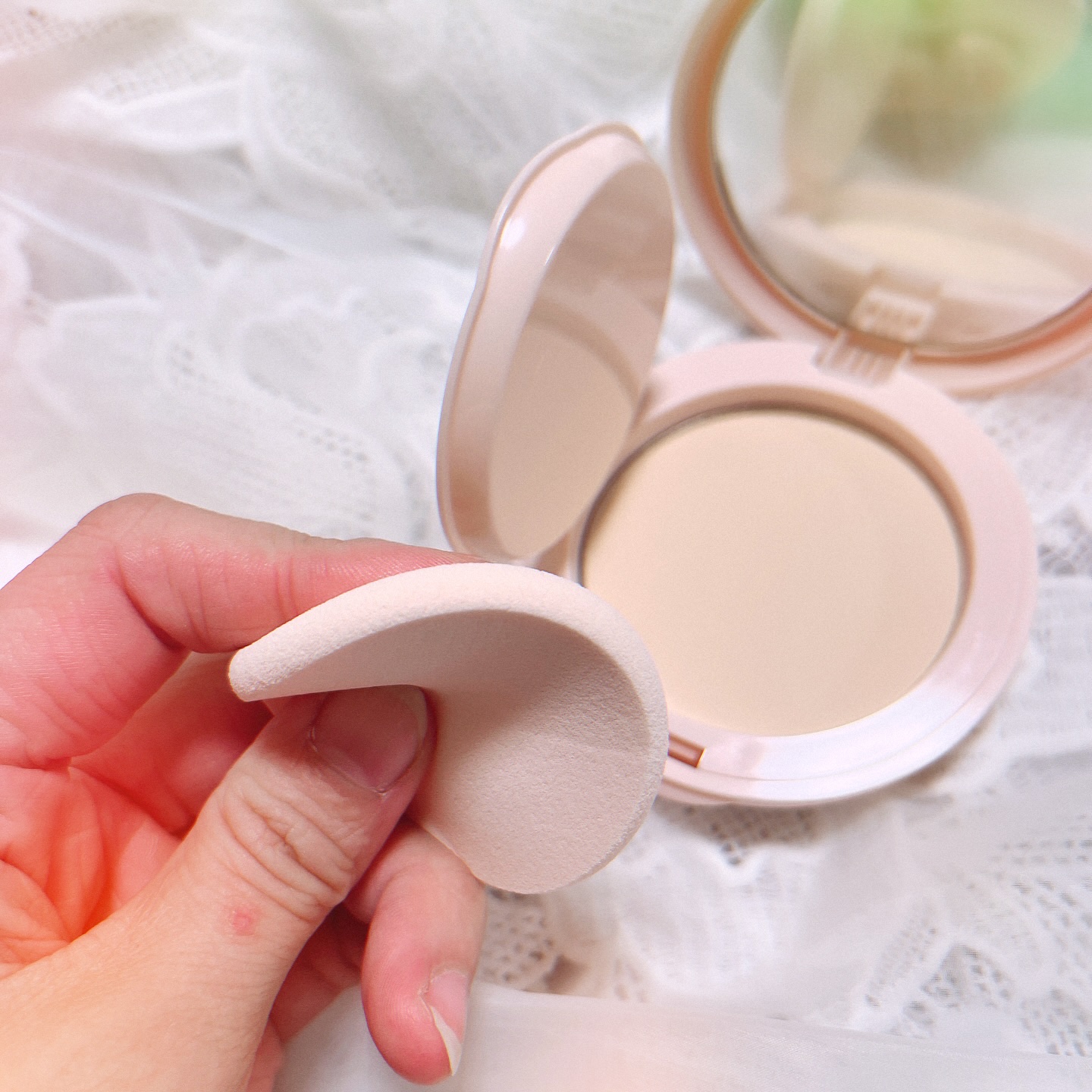 パウダーファンデーション/Kirei&co./パウダーファンデーションを使ったクチコミ（3枚目）