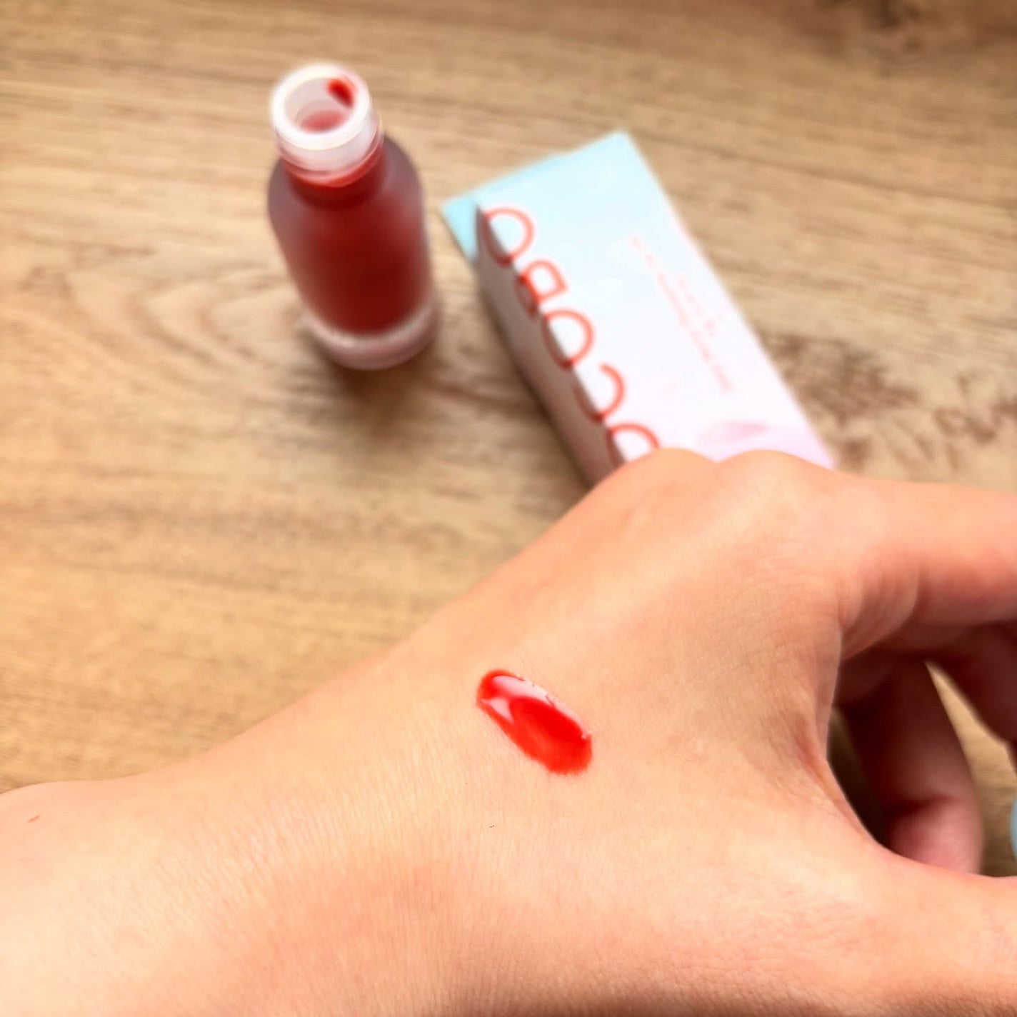 ジューシーベリープランピングリップオイル/TOCOBO/リップグロスを使ったクチコミ(3枚目)