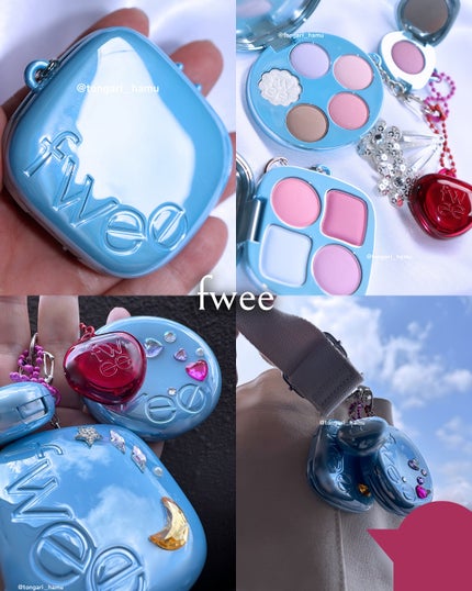 フィー ポケットアイパレット/fwee/アイシャドウパレットを使ったクチコミ(7枚目)