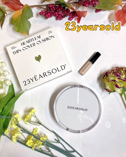 ハートリーフシーンカバークッション/23years old/クッションファンデーションを使ったクチコミ(1枚目)