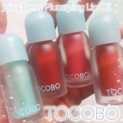 ジューシーベリープランピングリップオイル/TOCOBO/リップグロスを使ったクチコミ(1枚目)