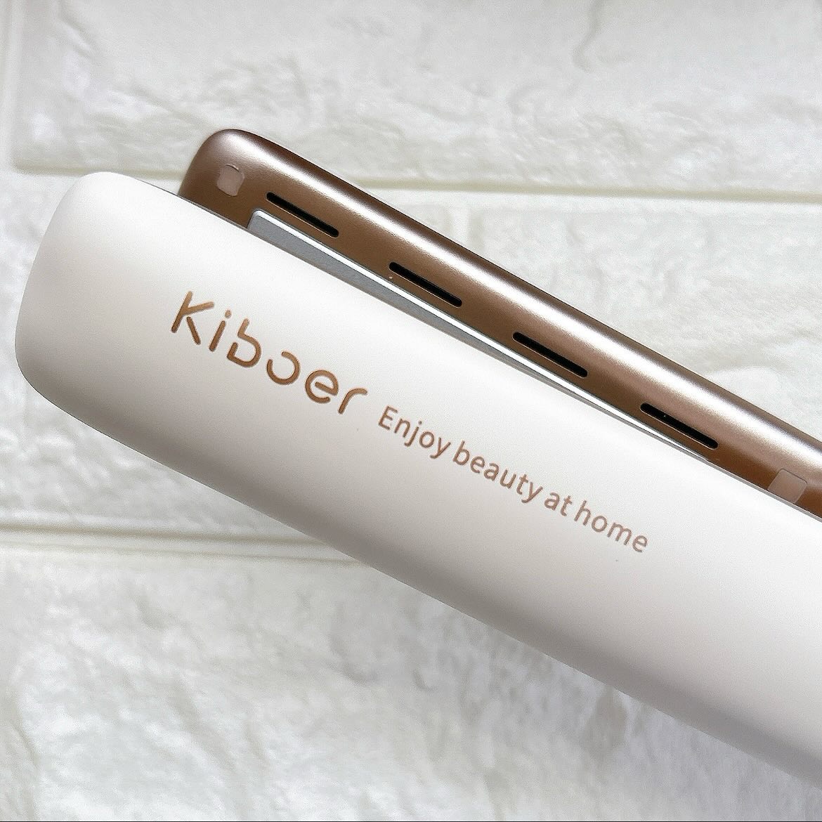 超音波トリートメントヘアアイロン/Kiboer/ストレートアイロンを使ったクチコミ（3枚目）