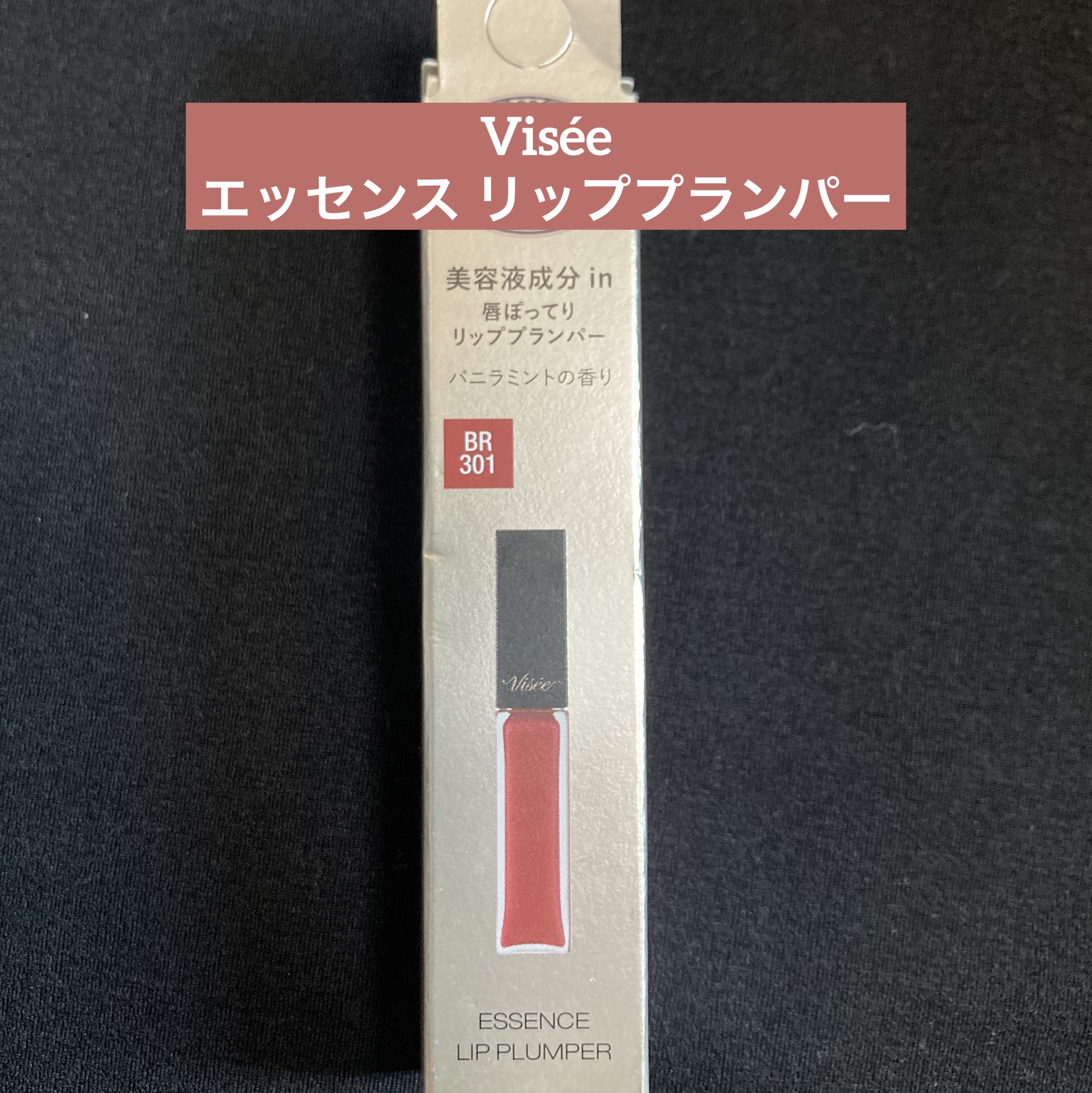 エッセンス リッププランパー BR301 ブラウンレッド/Visée/リッププランパーを使ったクチコミ（1枚目）