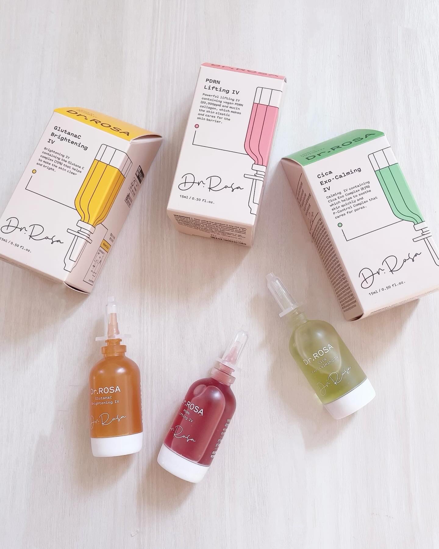 Dr.ROSA IV アンプル3種セット/Dr.ROSA/スキンケアキットを使ったクチコミ（1枚目）