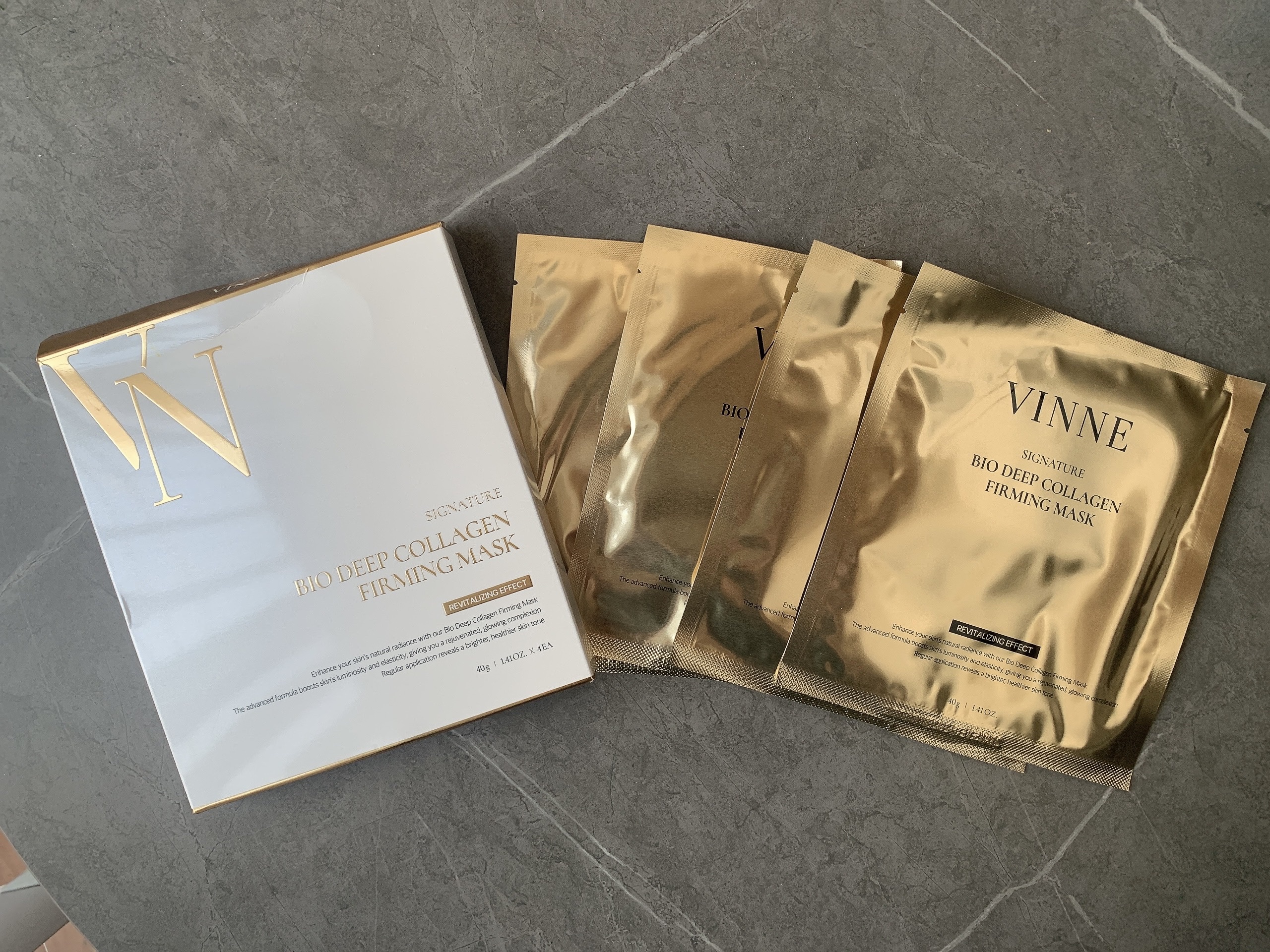 シグニチャーバイオディープコラーゲンファーミングマスク/VINNE /シートマスク・パックを使ったクチコミ（2枚目）