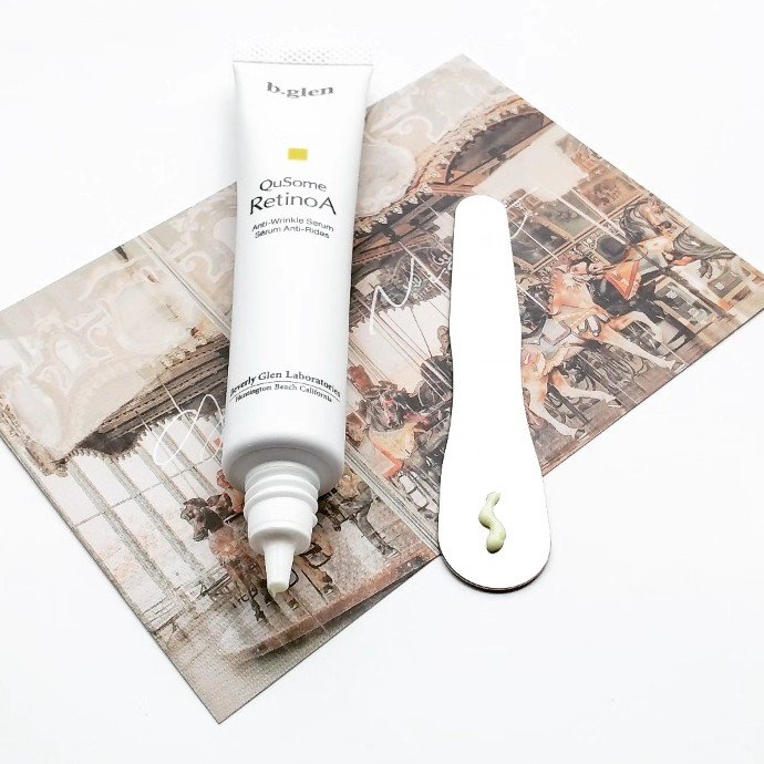 QuSomeレチノA/b.glen/美容液を使ったクチコミ（2枚目）