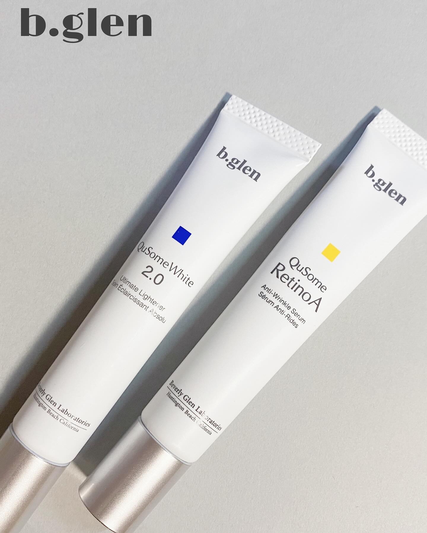 QuSomeレチノA/b.glen/美容液を使ったクチコミ（1枚目）