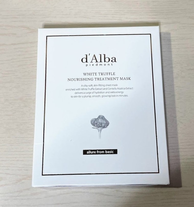 ホワイトトリュフナリシングトリートメントマスク/ダルバ/シートマスク・パックを使ったクチコミ（2枚目）