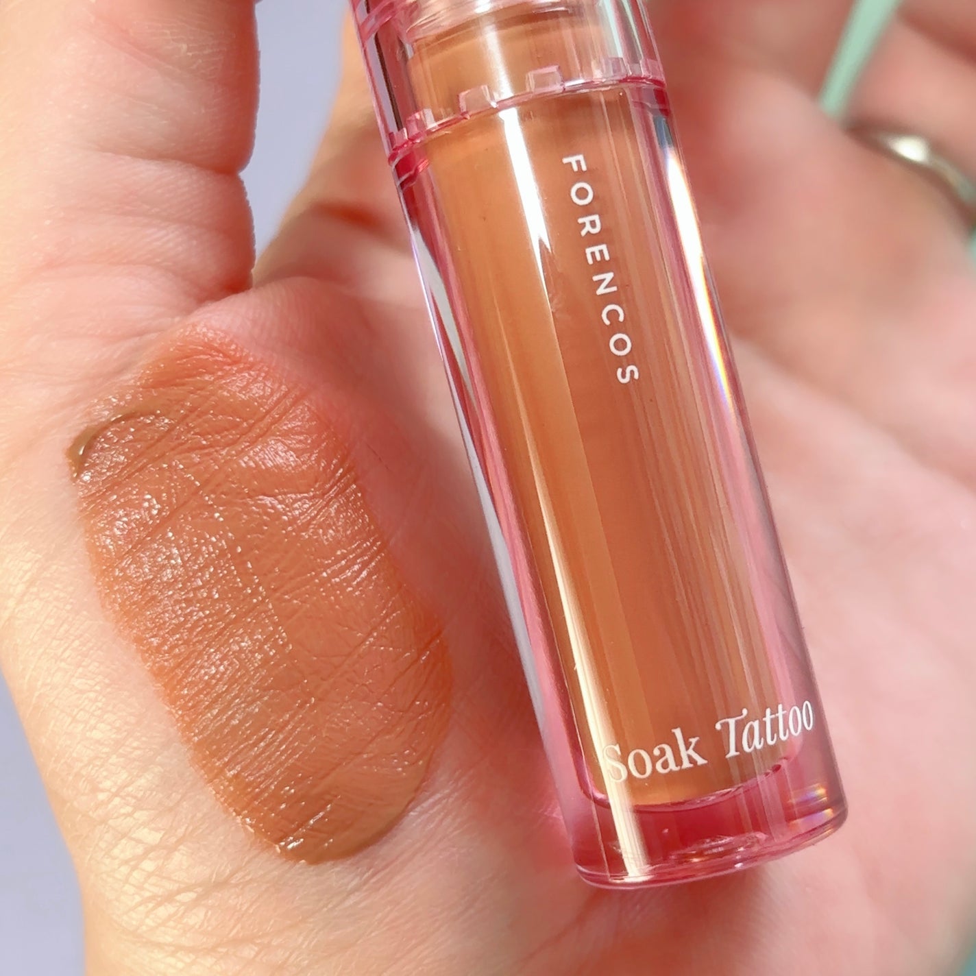 Soak Tattoo Tint/フォレンコス/リップグロスを使ったクチコミ(5枚目)