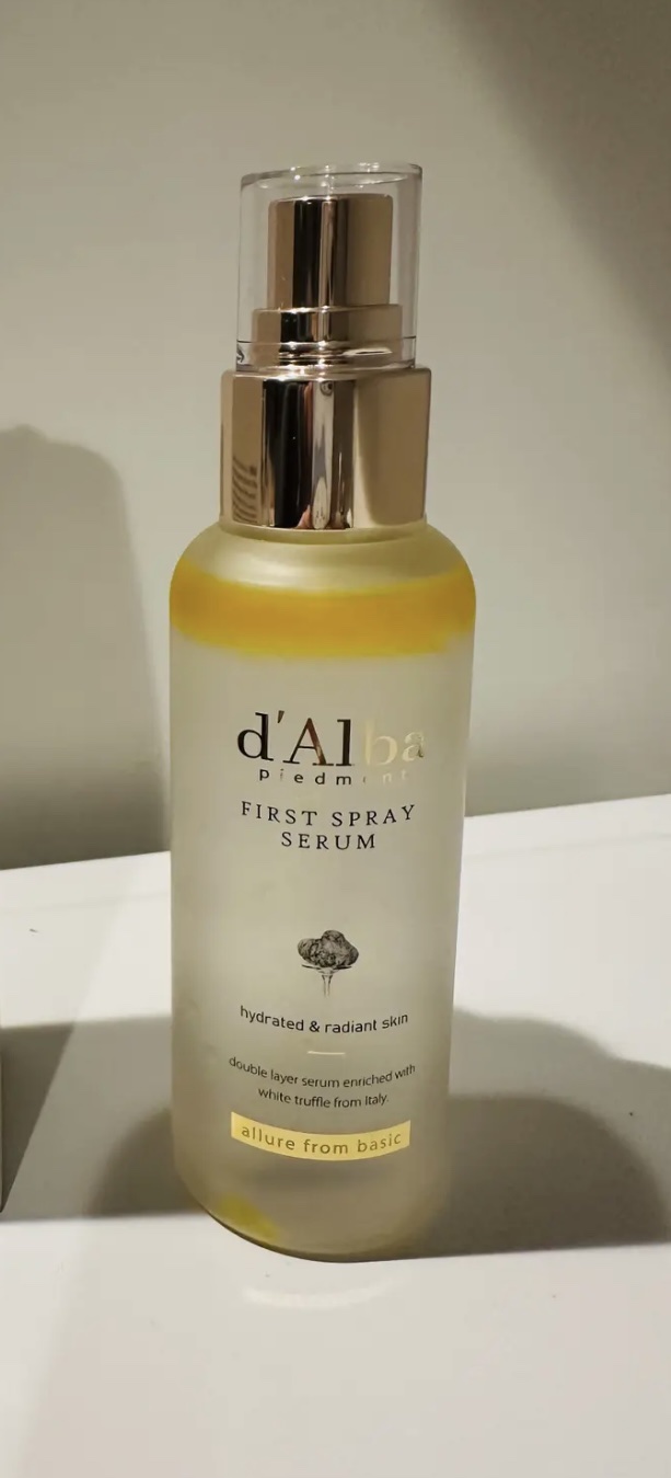 ダルバ ホワイトトリュフファーストスプレーセラム/ダルバ/ミスト状化粧水を使ったクチコミ（3枚目）