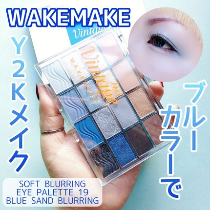 ソフトブラーリングアイパレット/wakemake/アイシャドウパレットを使ったクチコミ(1枚目)