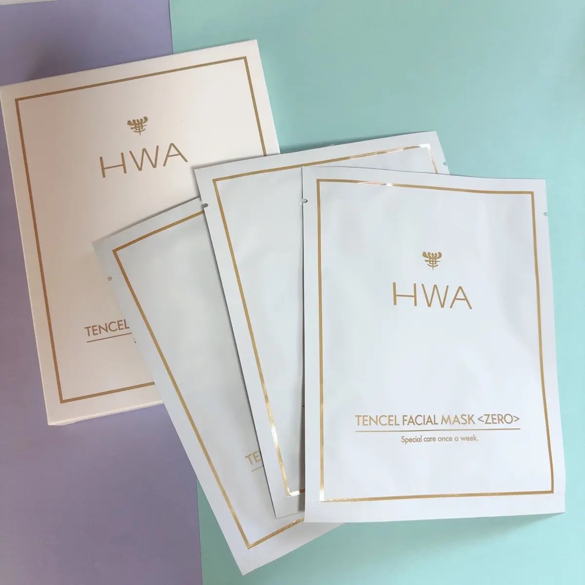 テンセルフェイシャルマスクZERO/HWA/シートマスク・パックを使ったクチコミ（1枚目）