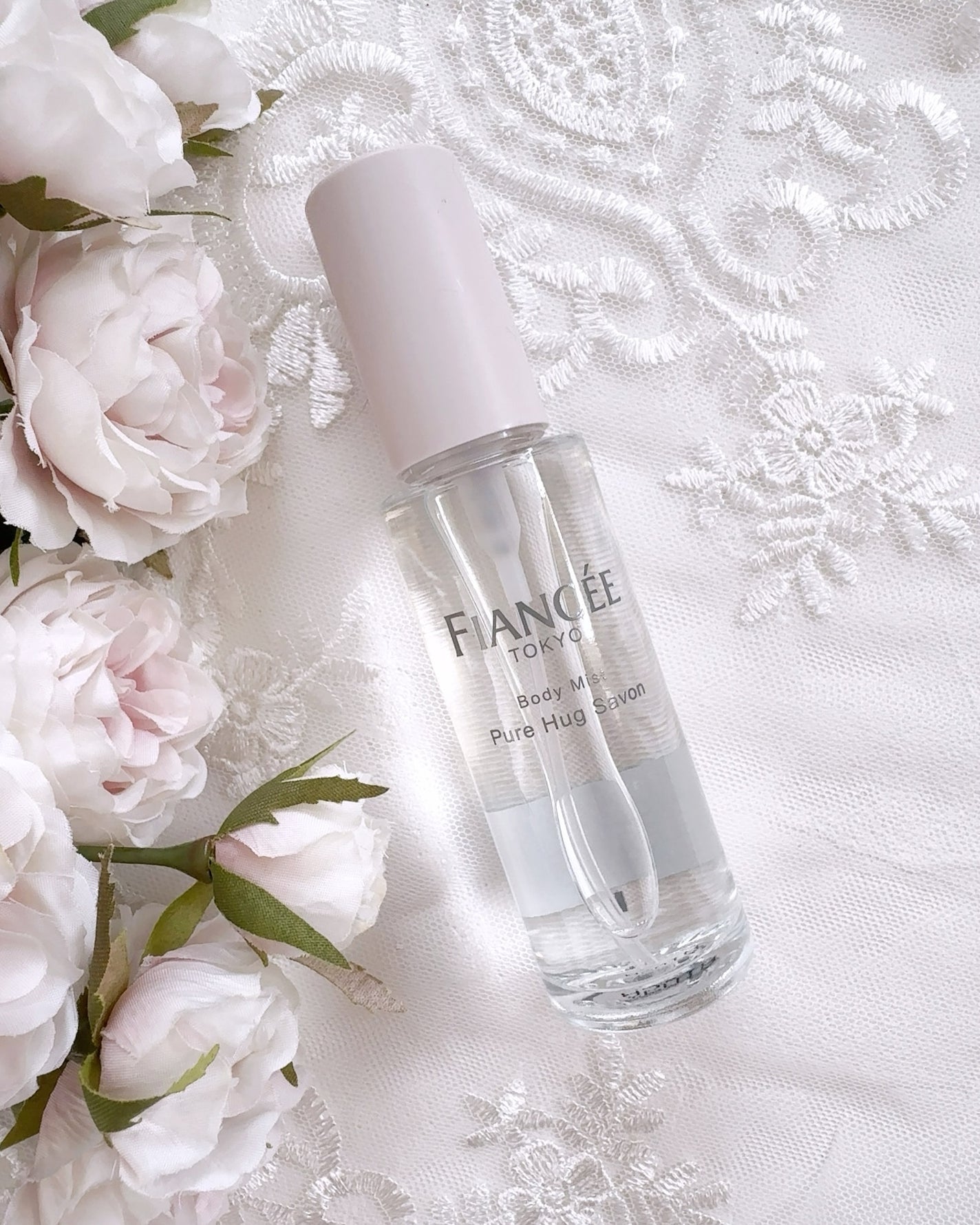 ボディミスト ピュアハグサボン/フィアンセ/香水を使ったクチコミ(2枚目)