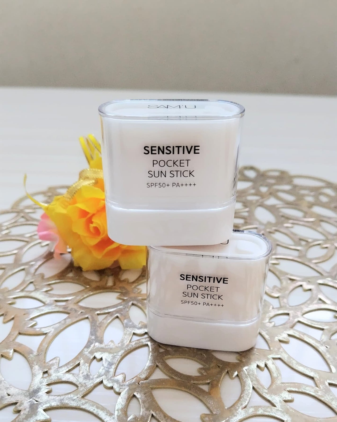 センシティブポケットサンスティック/SAM'U/日焼け止めスティックを使ったクチコミ(1枚目)