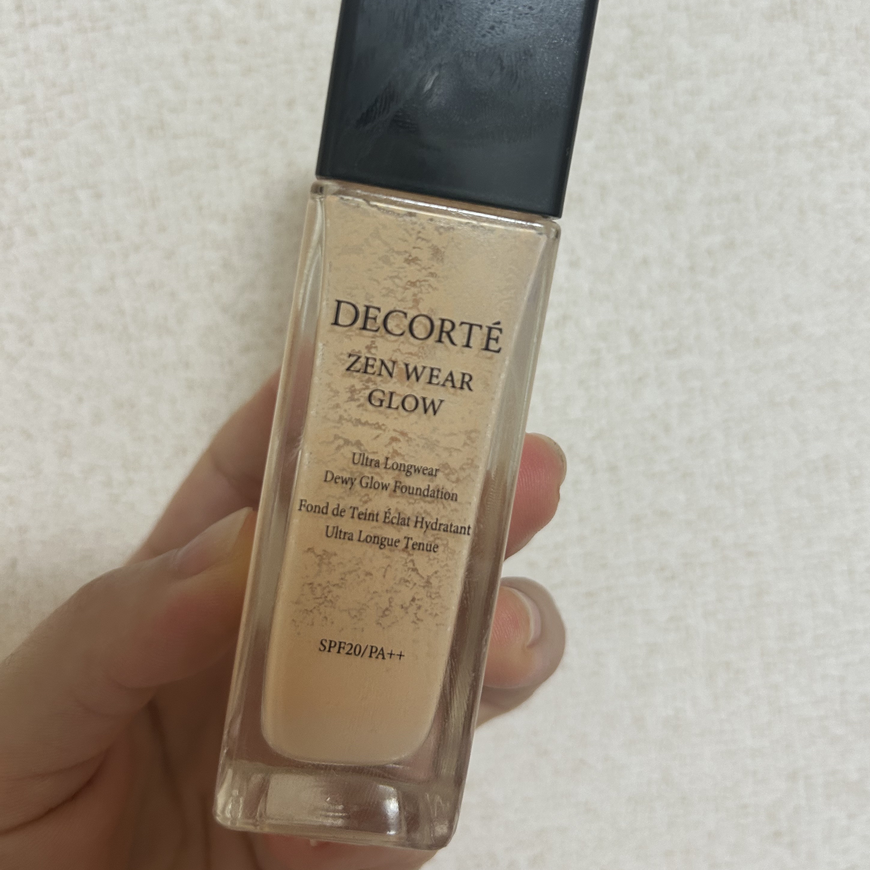 ゼン ウェア グロウ N16/DECORTÉ/リキッドファンデーションを使ったクチコミ（1枚目）