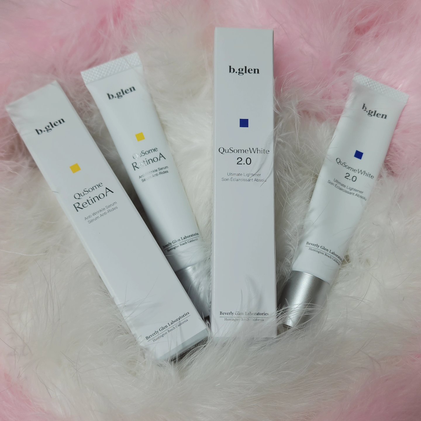 QuSomeレチノA/b.glen/美容液を使ったクチコミ（1枚目）