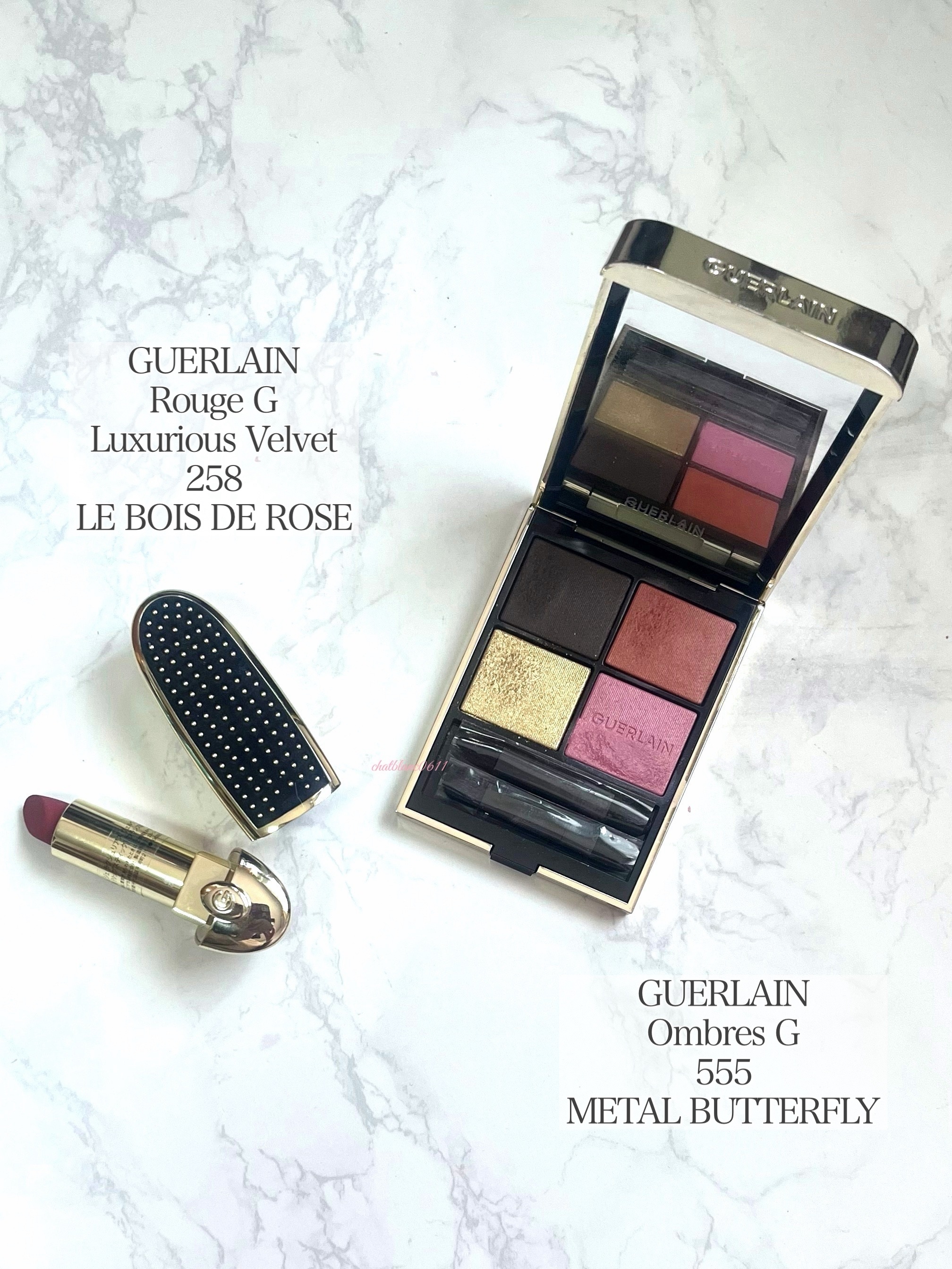  ルージュ ジェ ラグジュリアス ヴェルヴェット/GUERLAIN/口紅を使ったクチコミ（3枚目）