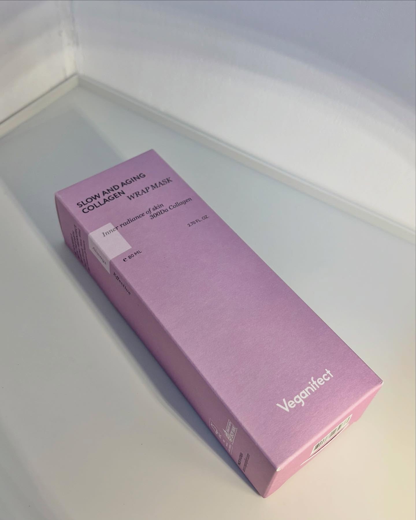 塗るマスクパック低分子コラーゲンマスク /Veganifect/洗い流すパック・マスクを使ったクチコミ（2枚目）