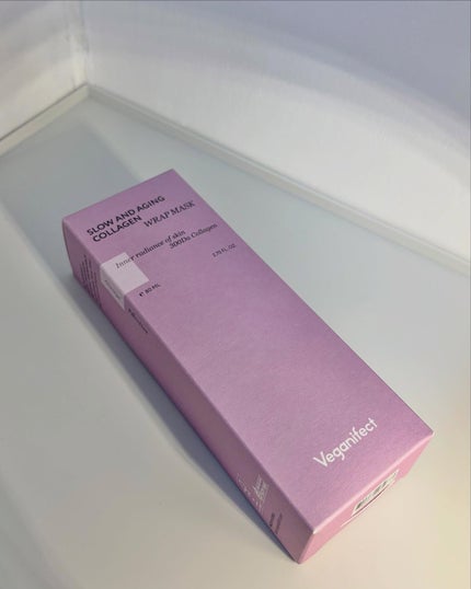 塗るマスクパック低分子コラーゲンマスク /Veganifect/洗い流すパック・マスクを使ったクチコミ(2枚目)