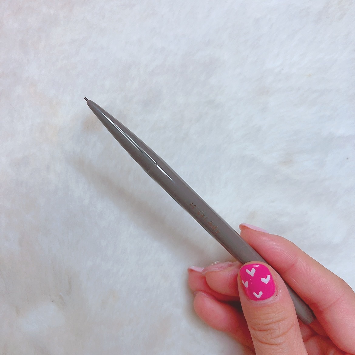 パウダリーアイブロウペンシルスリム 01 マイルドグレー/ミゼルエディ/アイブロウペンシルを使ったクチコミ（3枚目）