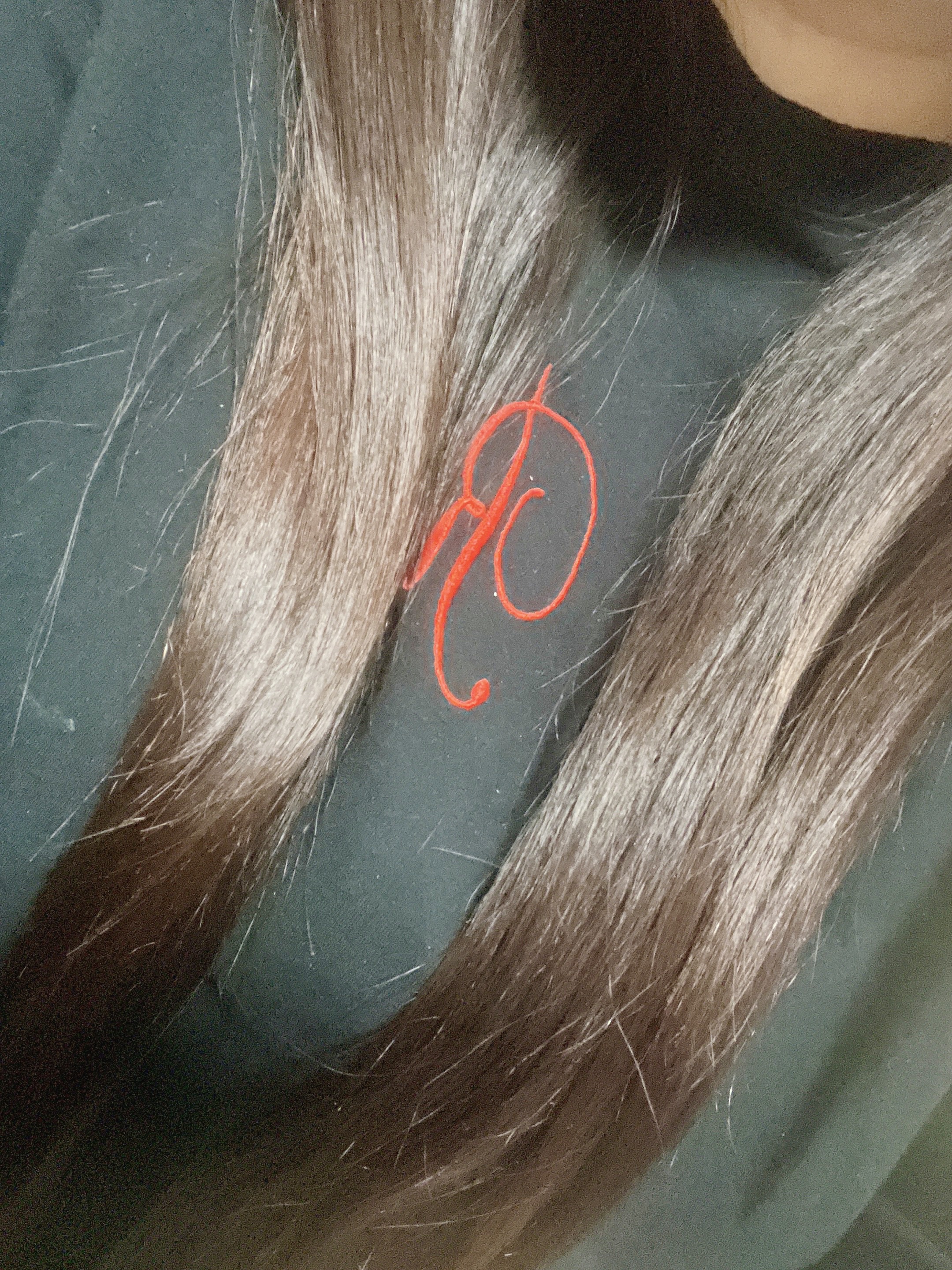 桃の木櫛/DAISO/ヘアコームを使ったクチコミ（2枚目）