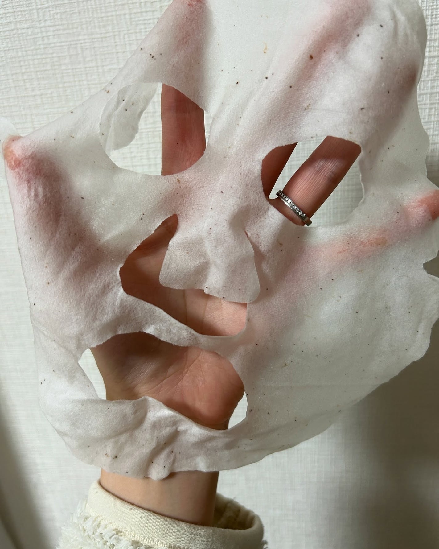 天然100%コットンシートマスク 「CICA×3種のヒアルロン酸」/EPIS/シートマスク・パックを使ったクチコミ(3枚目)