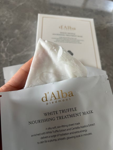ホワイトトリュフナリシングトリートメントマスク/ダルバ/シートマスク・パックを使ったクチコミ(8枚目)