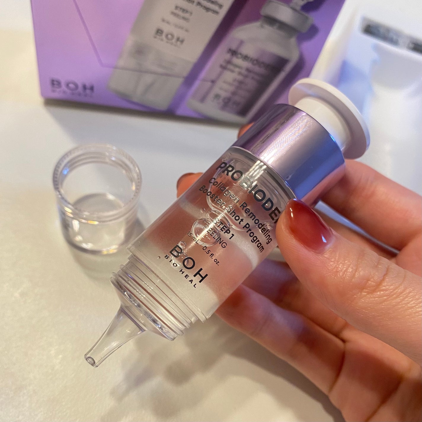 プロバイオダーム™ コラーゲン リモデリング ブースターショット プログラム/BIOHEAL BOH/美容液を使ったクチコミ(2枚目)