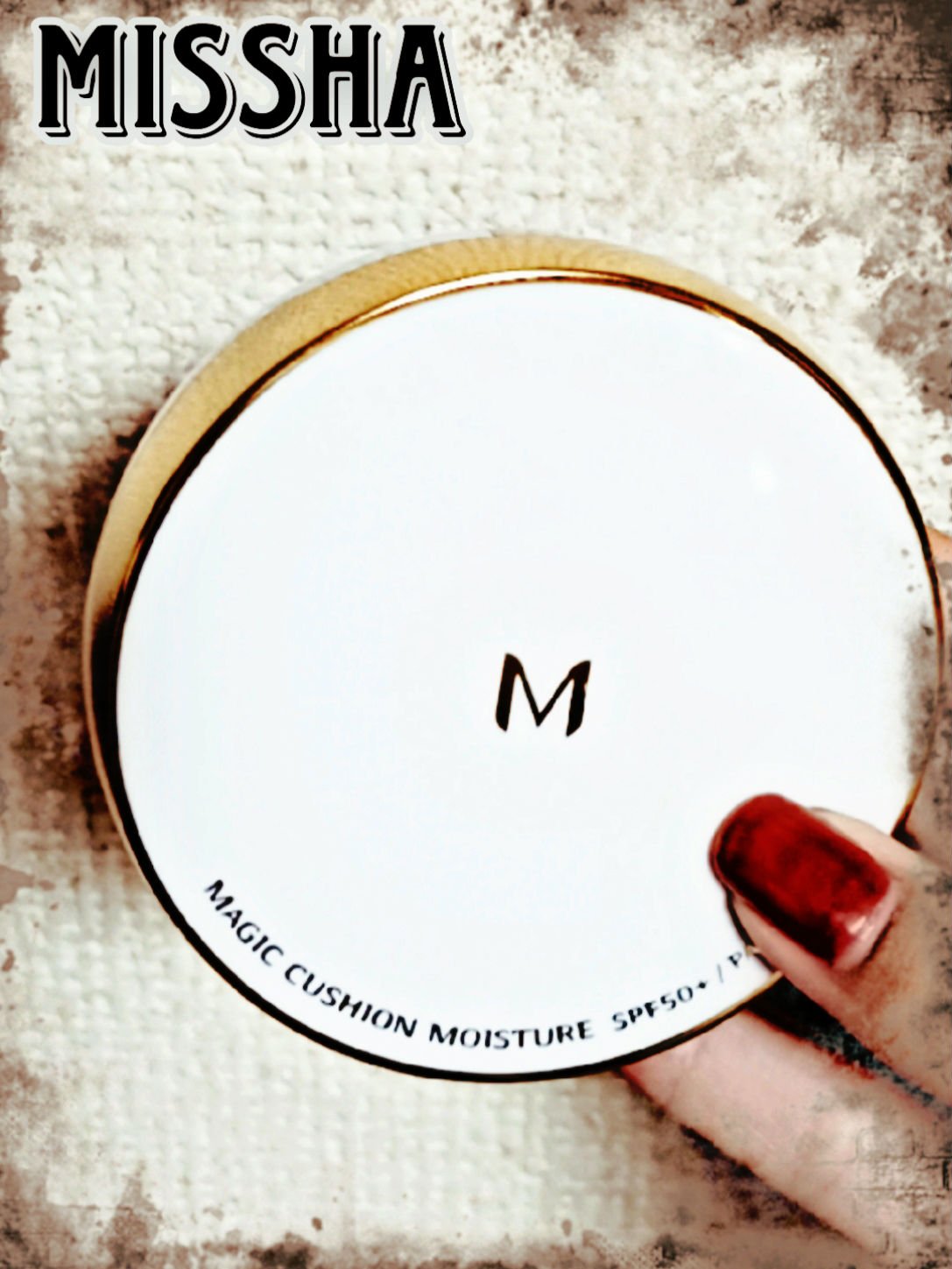 M クッション ファンデーション(モイスチャー)/MISSHA/クッションファンデーションを使ったクチコミ（1枚目）