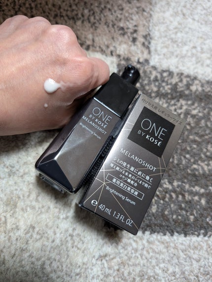 メラノショット W/ONE BY KOSE/美容液を使ったクチコミ(1枚目)