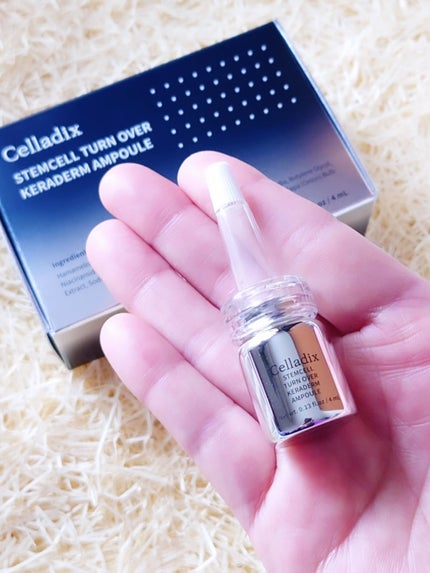 ステムセルターンオーバー ケラダムアンプル/Celladix/美容液を使ったクチコミ(2枚目)