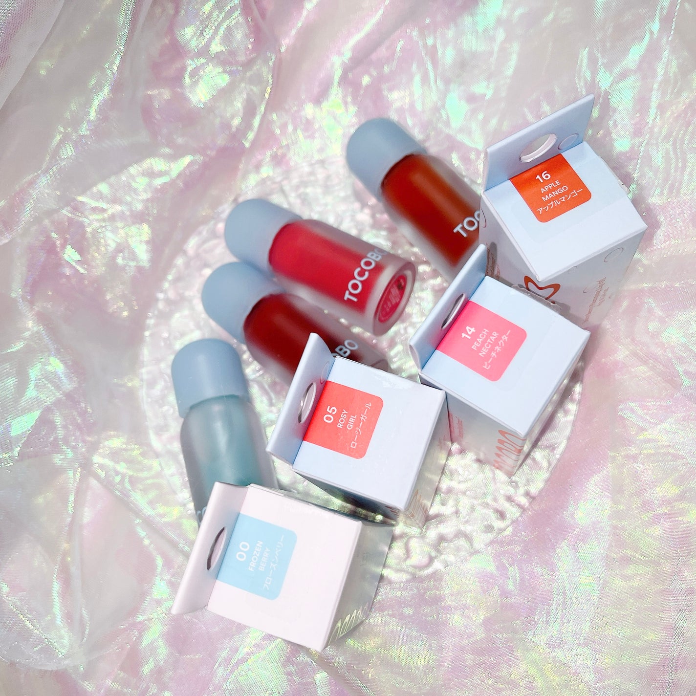 ジューシーベリープランピングリップオイル/TOCOBO/リップグロスを使ったクチコミ(3枚目)