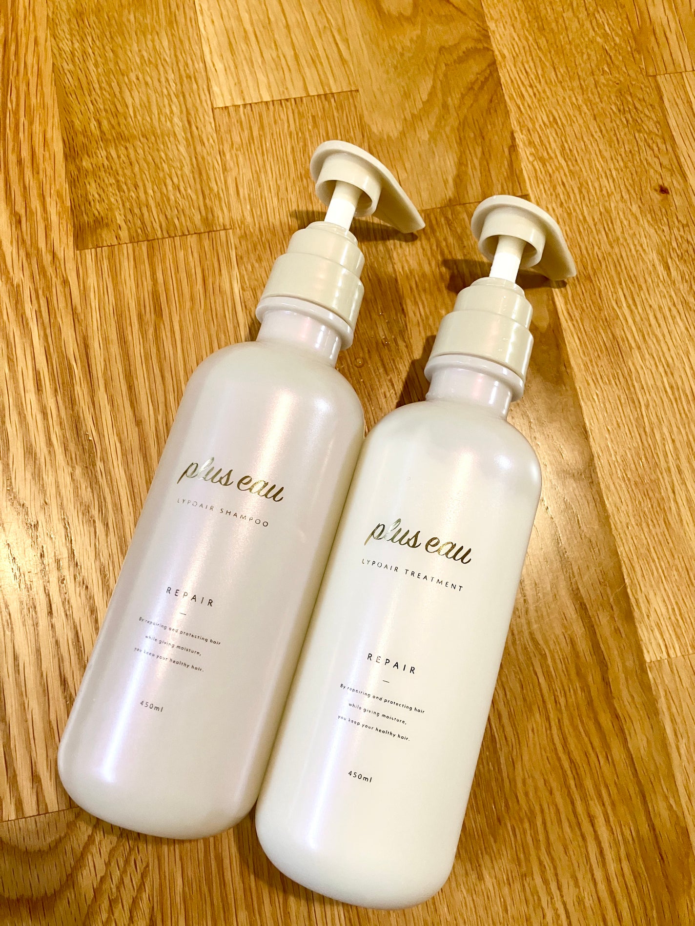 リポアシャンプー/リポアトリートメント/plus eau/市販シャンプーを使ったクチコミ(1枚目)