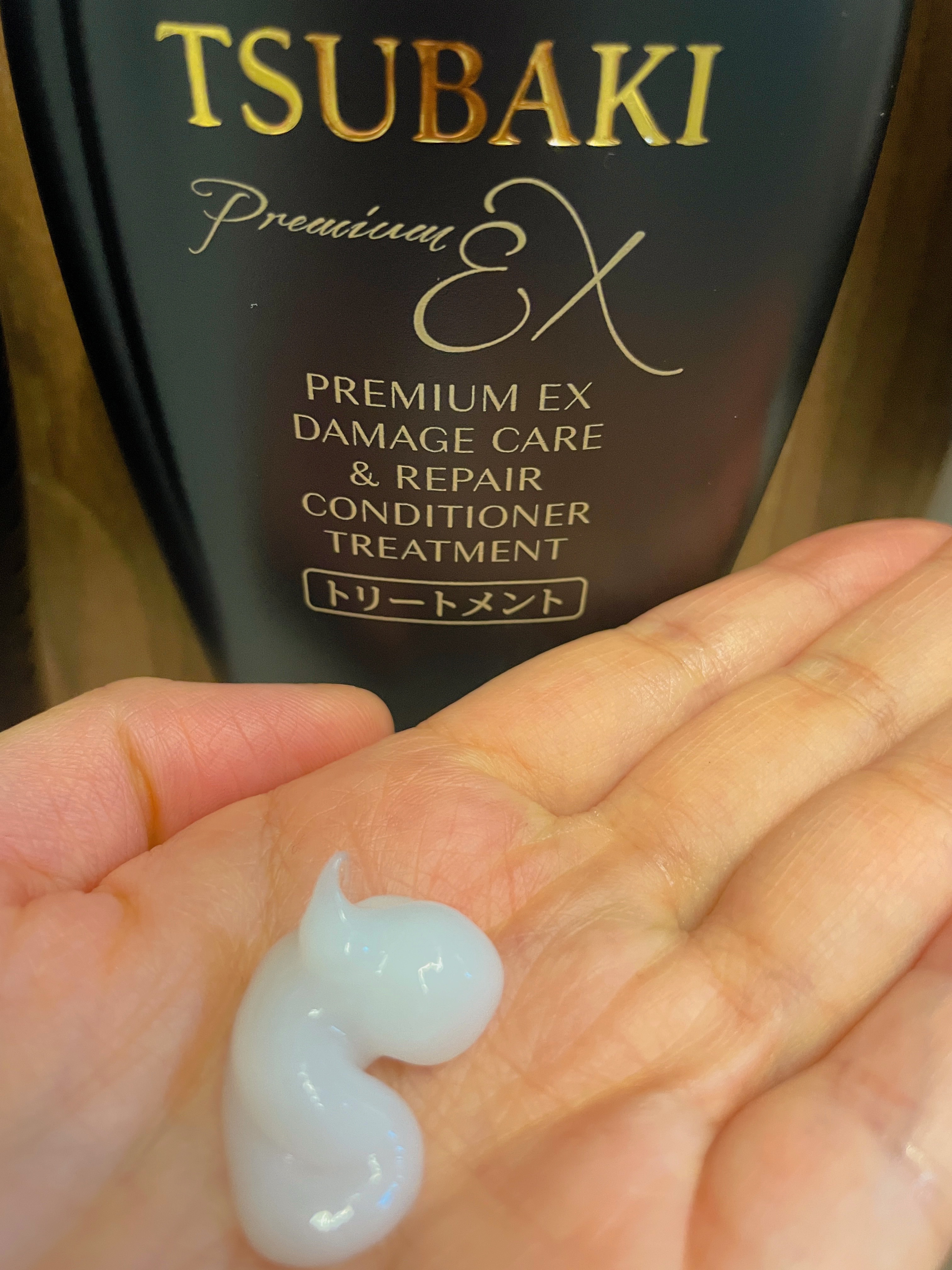 TSUBAKI プレミアムEX ダメージケア＆リペア シャンプー/コンディショナートリートメント/TSUBAKI/シャンプー・コンディショナーを使ったクチコミ（3枚目）