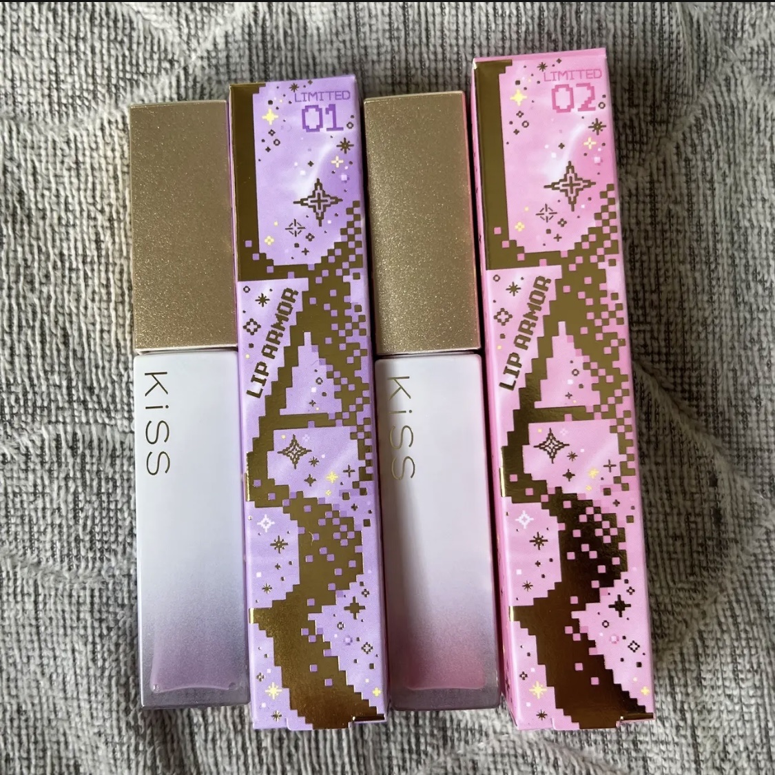 キス　金のリップアーマー/KiSS/口紅を使ったクチコミ（2枚目）