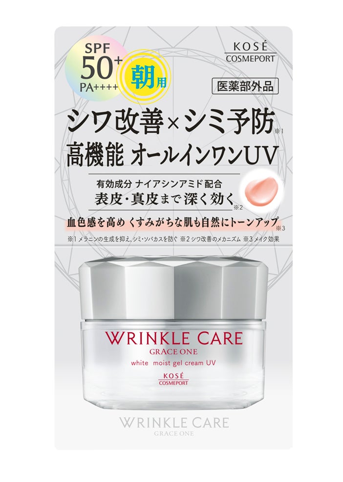 試してみた】リンクルケア ホワイト モイストジェルクリーム UV