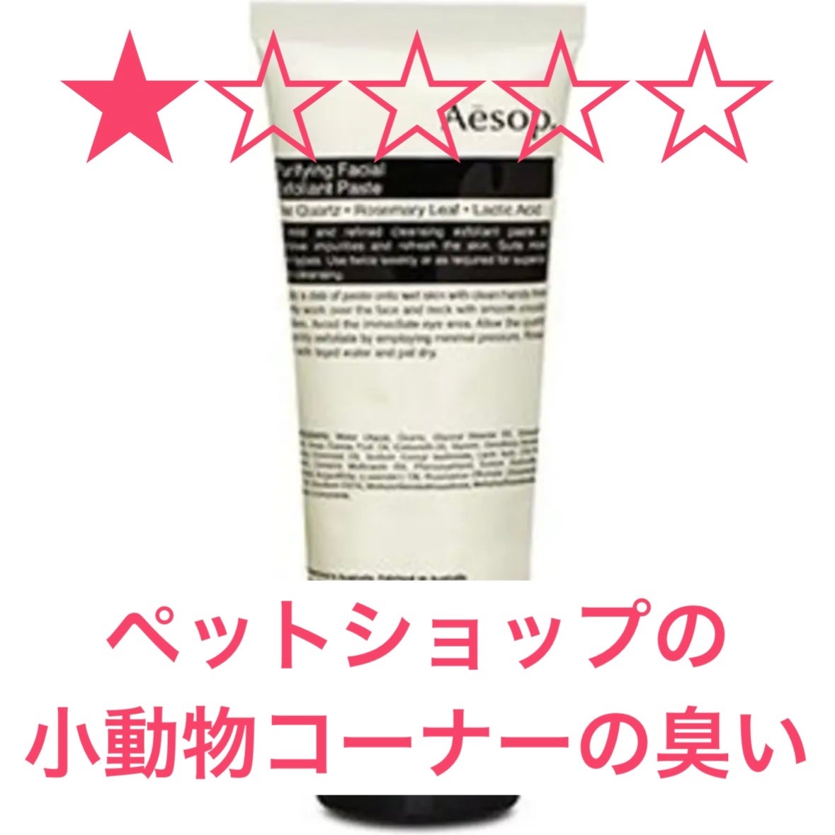 ピュリファイング フェイシャル エクスフォリアント/Aesop/スクラブ・ゴマージュを使ったクチコミ(1枚目)