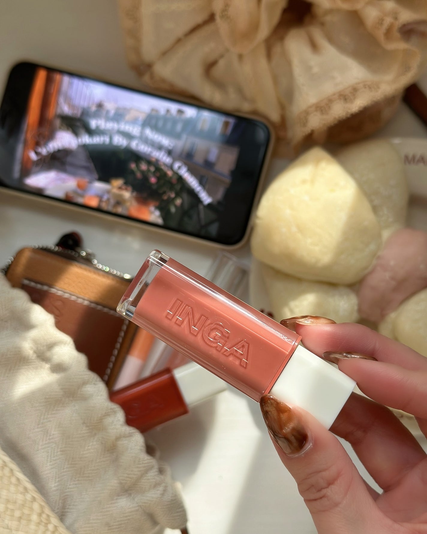 ウォーターグローリップティント/INGA/リップティントを使ったクチコミ(2枚目)